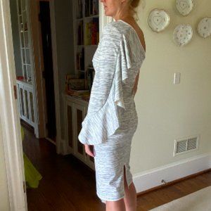 1 shoulder stretch By Johnny Dress